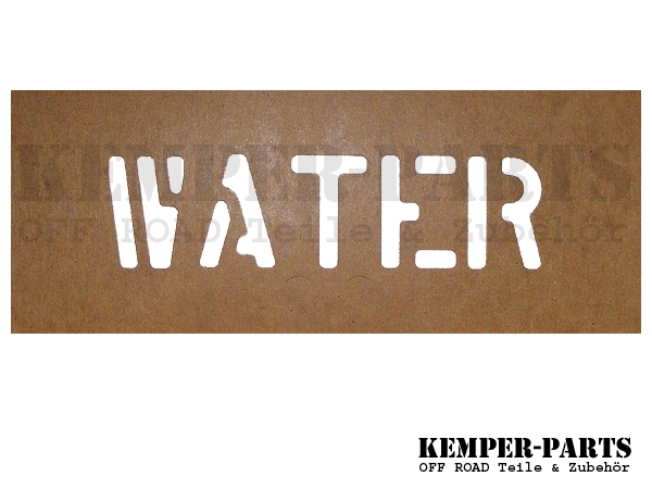Mil. Stencil Pattern Water